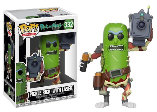 Rick y Morty POP! Animation Vinyl Figura Pickle Rick with Laser 9 cm - Z POP Toys