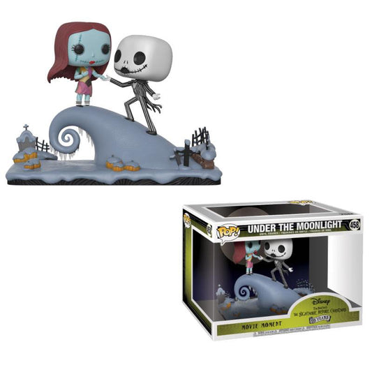 Pesadilla antes de Navidad Pack de 2 POP! Movie Moments Vinyl Cabezón Jack & Sally 9 cm