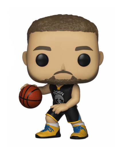 NBA POP! Sports Vinyl Figura Stephen Curry (Warriors) 9 cm - Z POP Toys