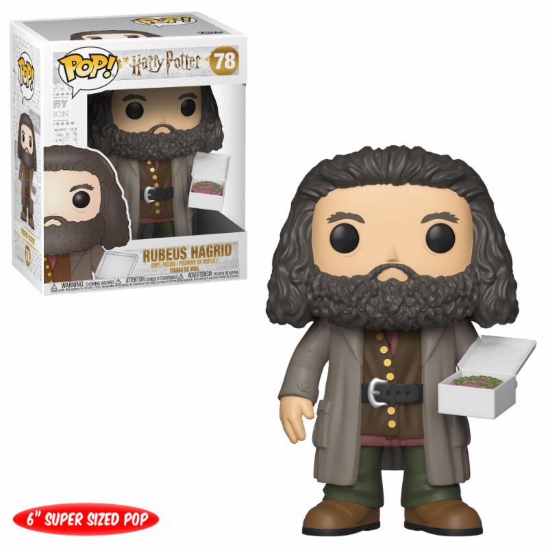 Harry Potter Super Sized POP! Movies Vinyl Figura Hagrid with Cake 14 cm - Z POP Toys