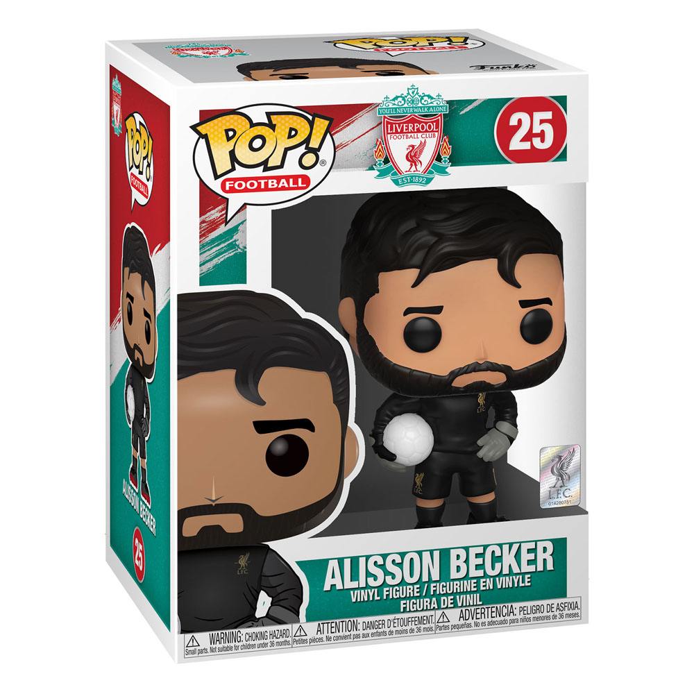 Liverpool F.C. POP! Football Vinyl Figura Alisson Becker 9 cm