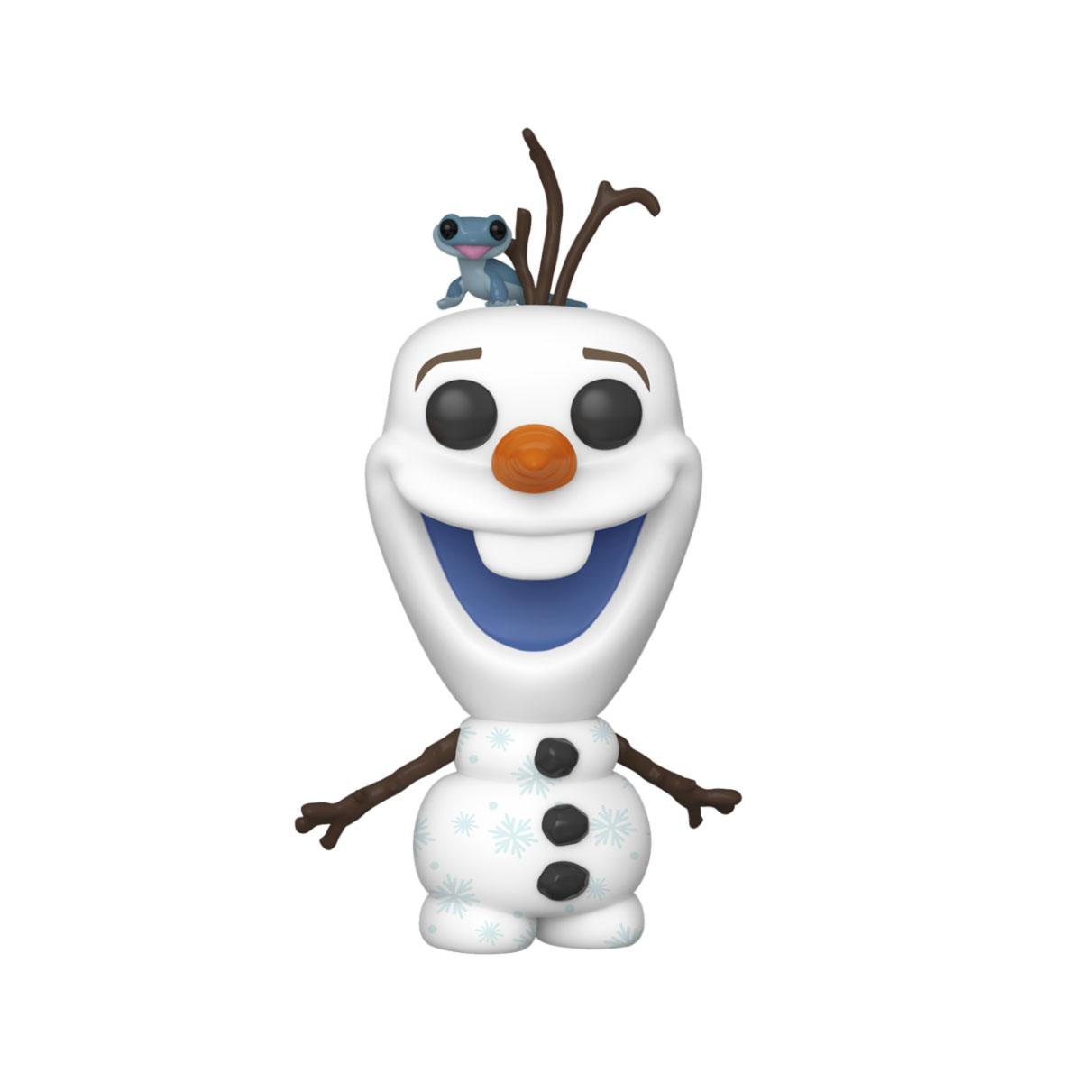 Frozen El Reino del Hielo 2 POP! Disney Vinyl Figura Olaf & Bruni 9 cm