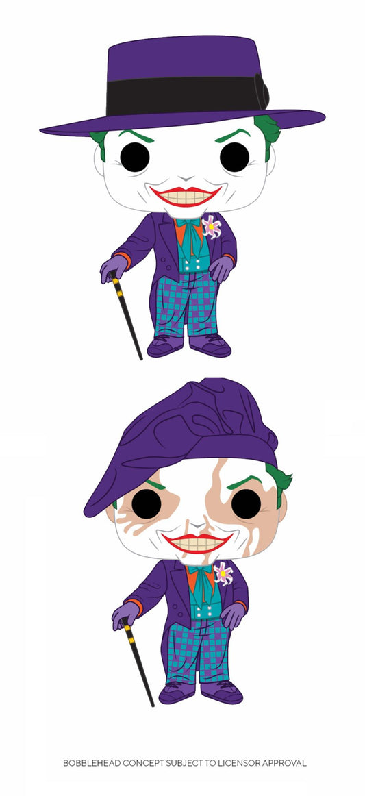 Batman 1989 POP! Heroes Vinyl Figuren Joker 9 cm Surtido (6)