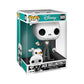 Pesadilla antes de Navidad Super Sized POP! Disney Vinyl Figura Jack w/Zero 25 cm