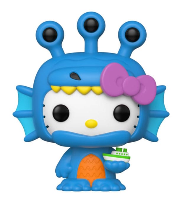 Hello Kitty Kaiju Figura POP! Sanrio Vinyl Hello Kitty Sea Kaiju 9 cm