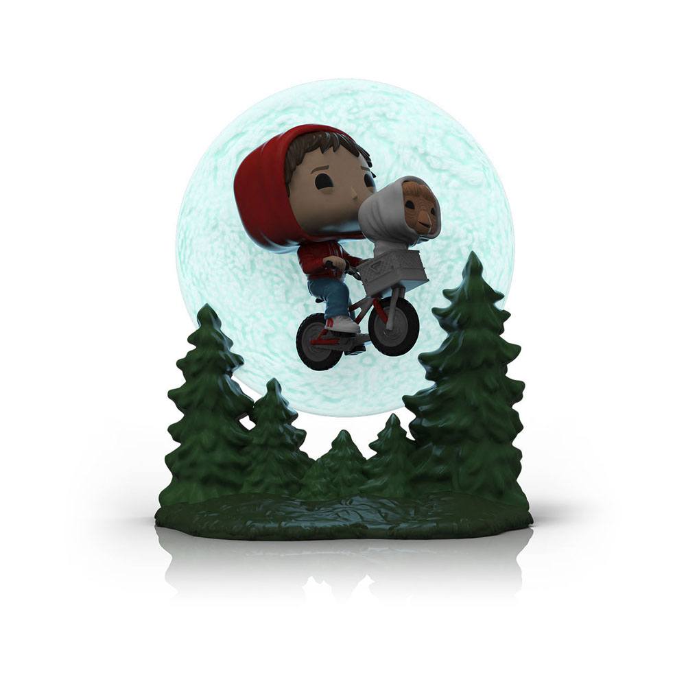 E.T. El Extraterrestre POP! Moment Vinyl Figura Elliot and ET Flying (GITD) 9 cm - Z POP Toys
