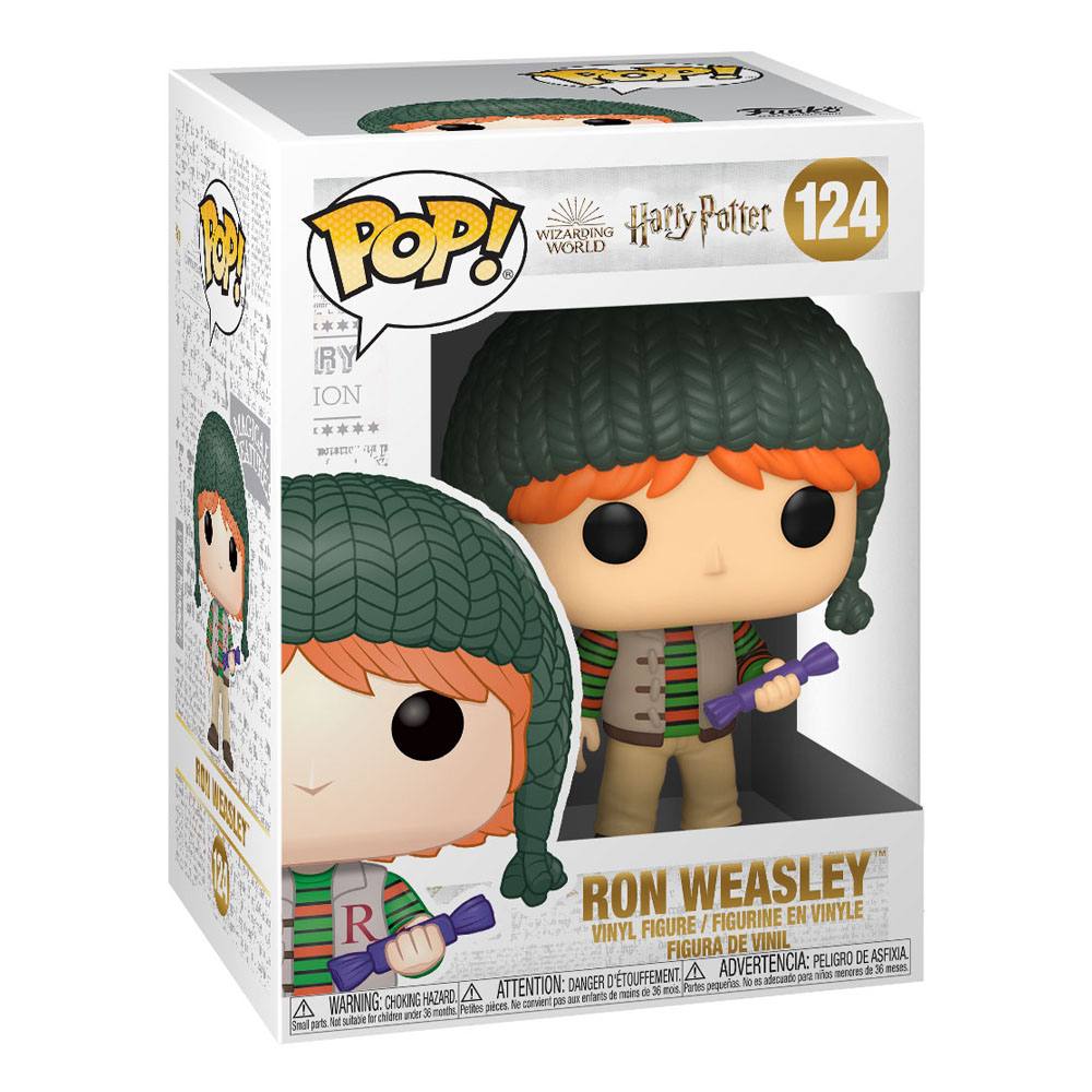 Harry Potter Figura POP! Vinyl Holiday Ron Weasley 9 cm - Z POP Toys