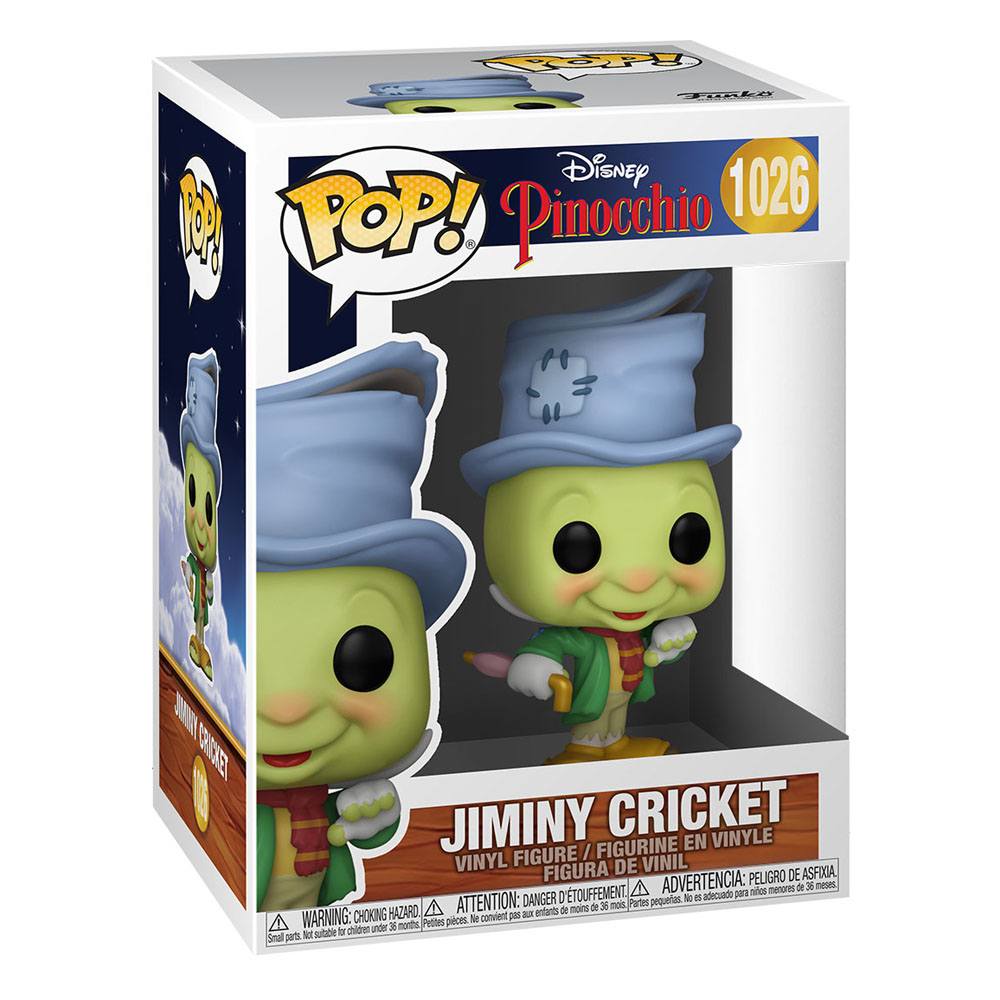 Pinocchio 80th Anniversary POP! Disney Vinyl Figura Street Jiminy 9 cm - Z POP Toys