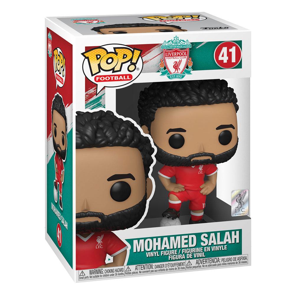 Liverpool F.C. POP! Football Vinyl Figura Mohamed Salah 9 cm - Z POP Toys