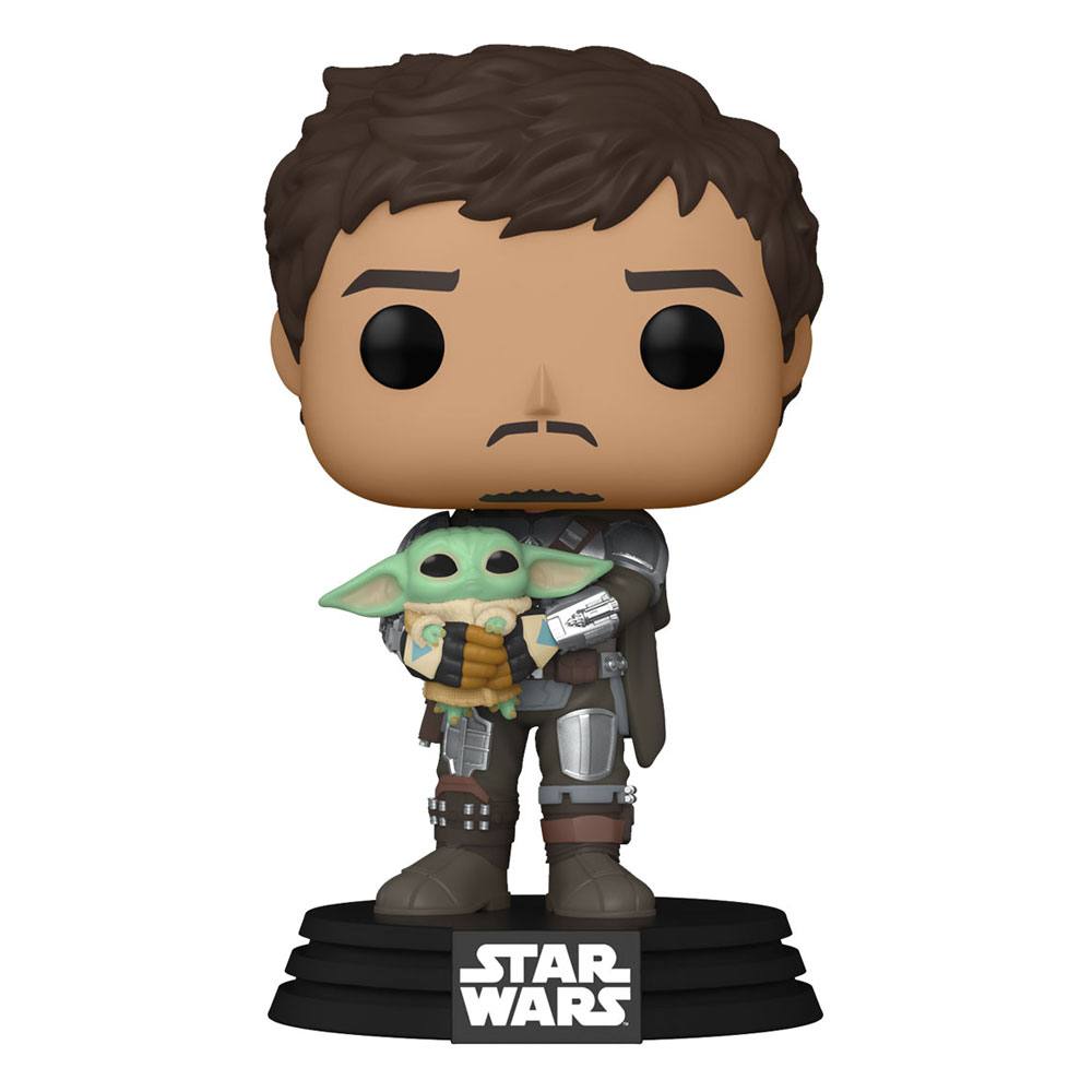 Star Wars The Mandalorian POP! TV Vinyl Figura The Mandalorian & Grogu 9 cm