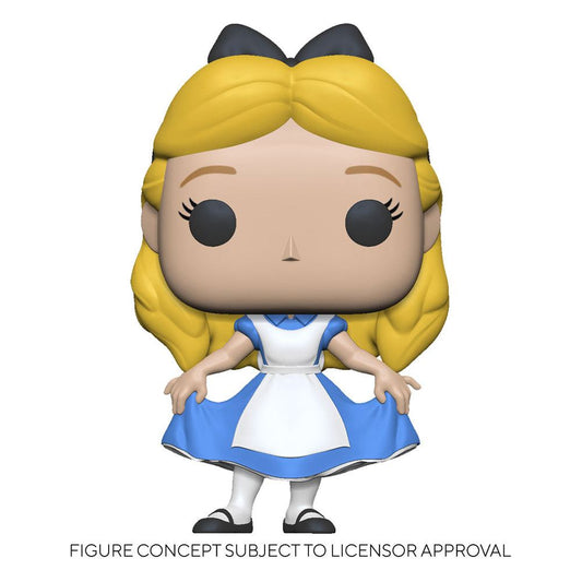 Alicia en el País de las Maravillas POP! Disney Vinyl Figura Alice Curtsying 9 cm - Z POP Toys