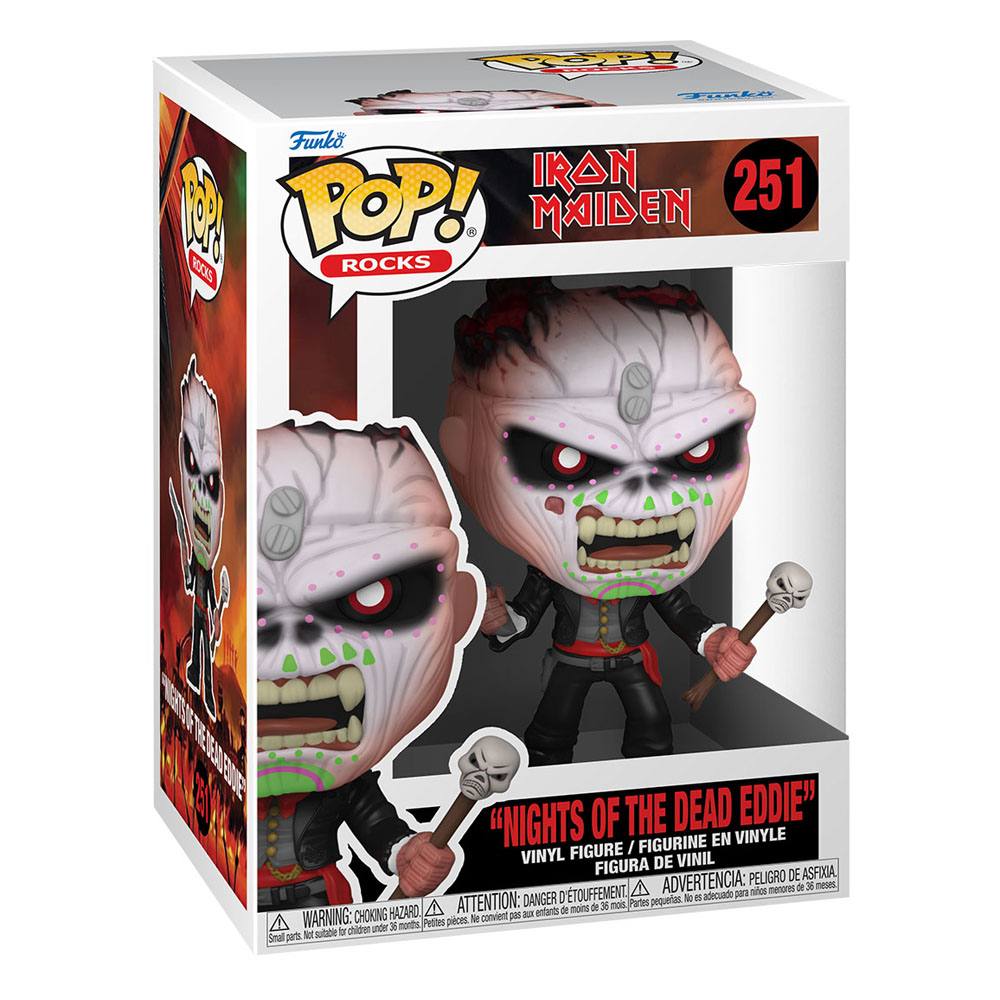 Iron Maiden POP! Rocks Vinyl Figura Eddie - Nights of the Dead 9 cm - Z POP Toys