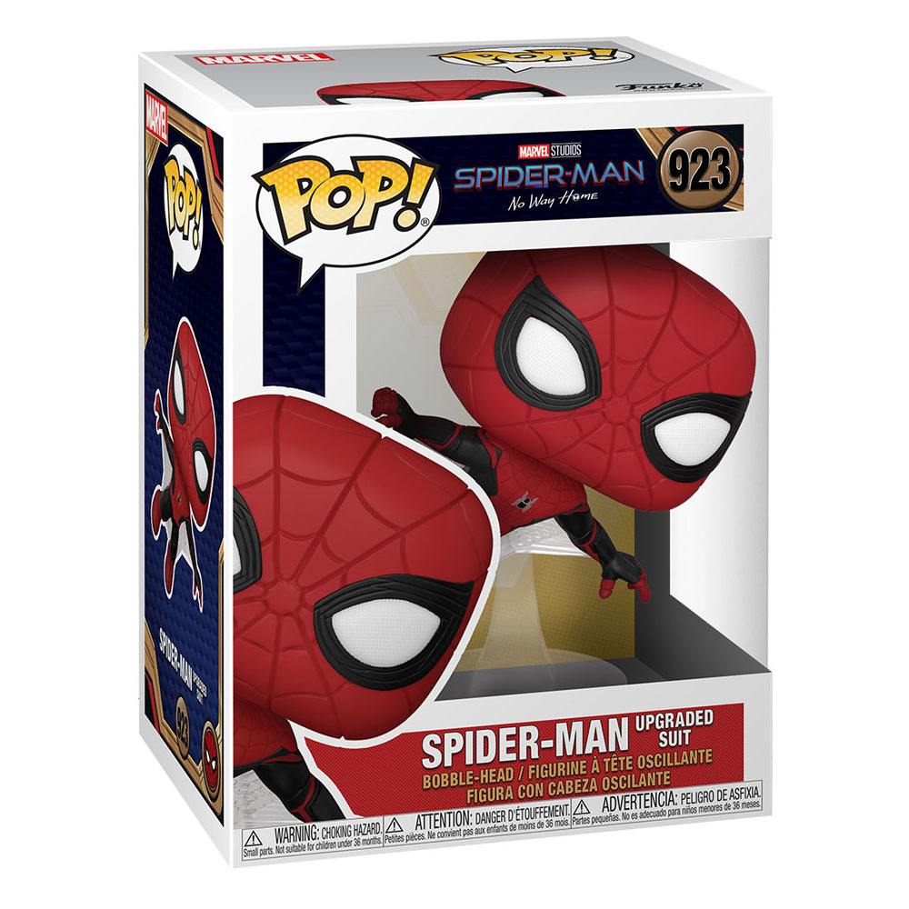 Spider-Man: No Way Home Figura POP! Vinyl Spider-Man (Upgraded Suit) 9 cm