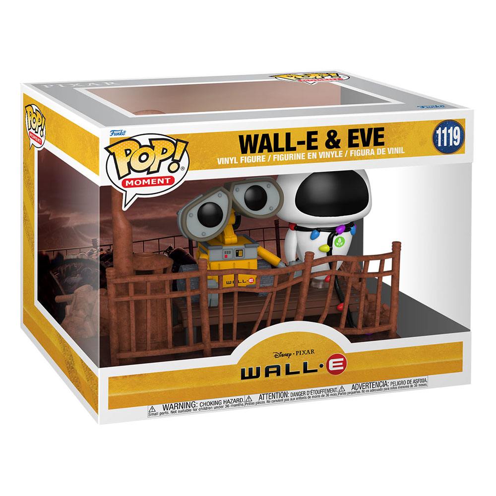 Wall-E Pack de 2 POP Moment! Vinyl Figuras Wall-E & Eve 9 cm