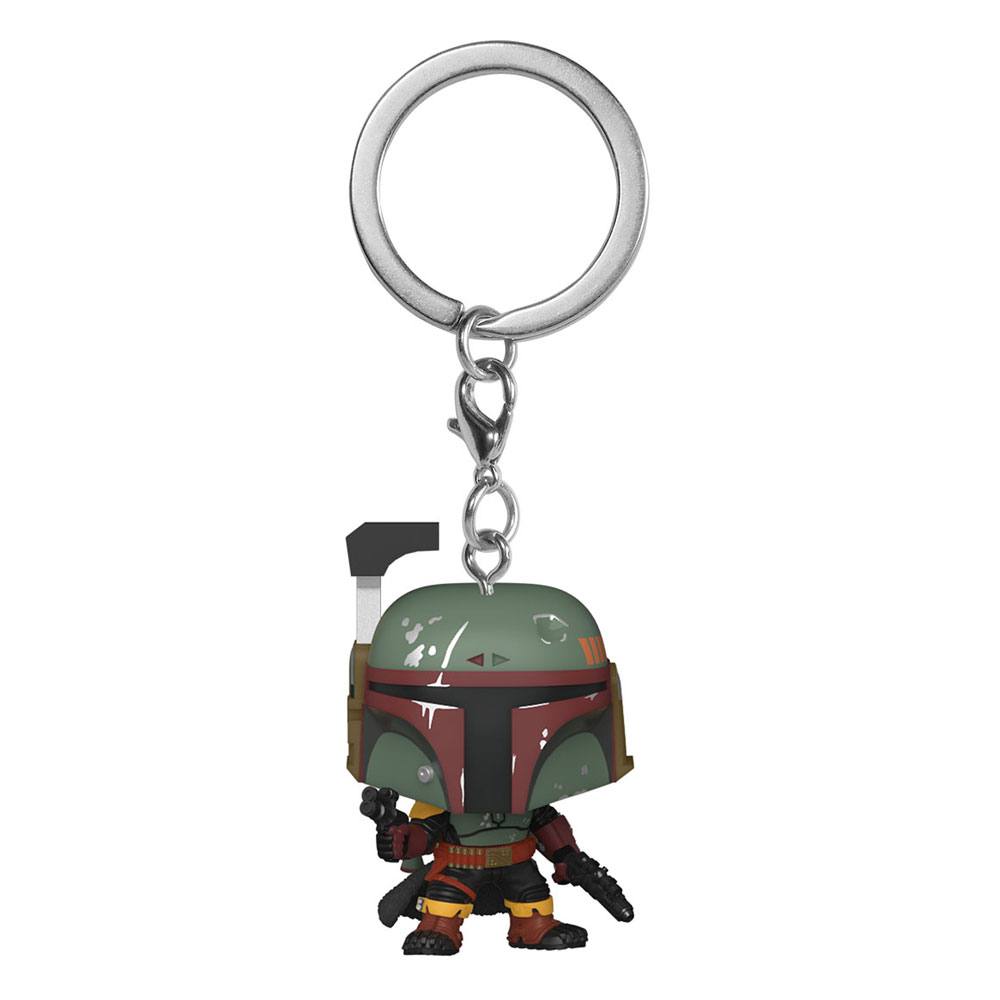 Star Wars The Book of Boba Fett Llaveros Pocket POP! Vinyl Boba Fett 4 cm Expositor (12)