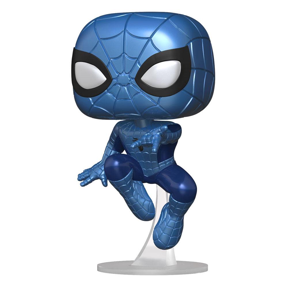 Marvel Make a Wish 2022 Figura POP! Marvel Vinyl Spider-Man (Metallic) 9 cm