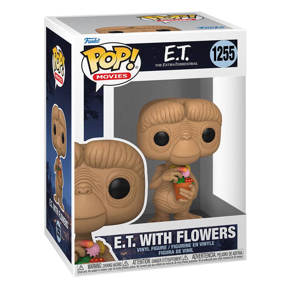 E.T. El Extraterrestre POP! Vinyl Figura E.T. w/ flowers 9 cm - Z POP Toys