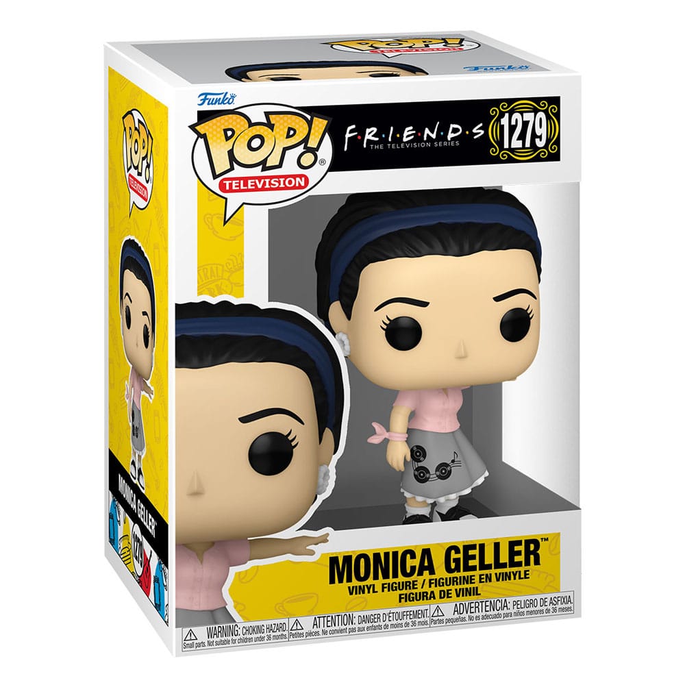 Friends POP! TV Vinyl Figuren Waitress Monica 9 cm Surtido (6)