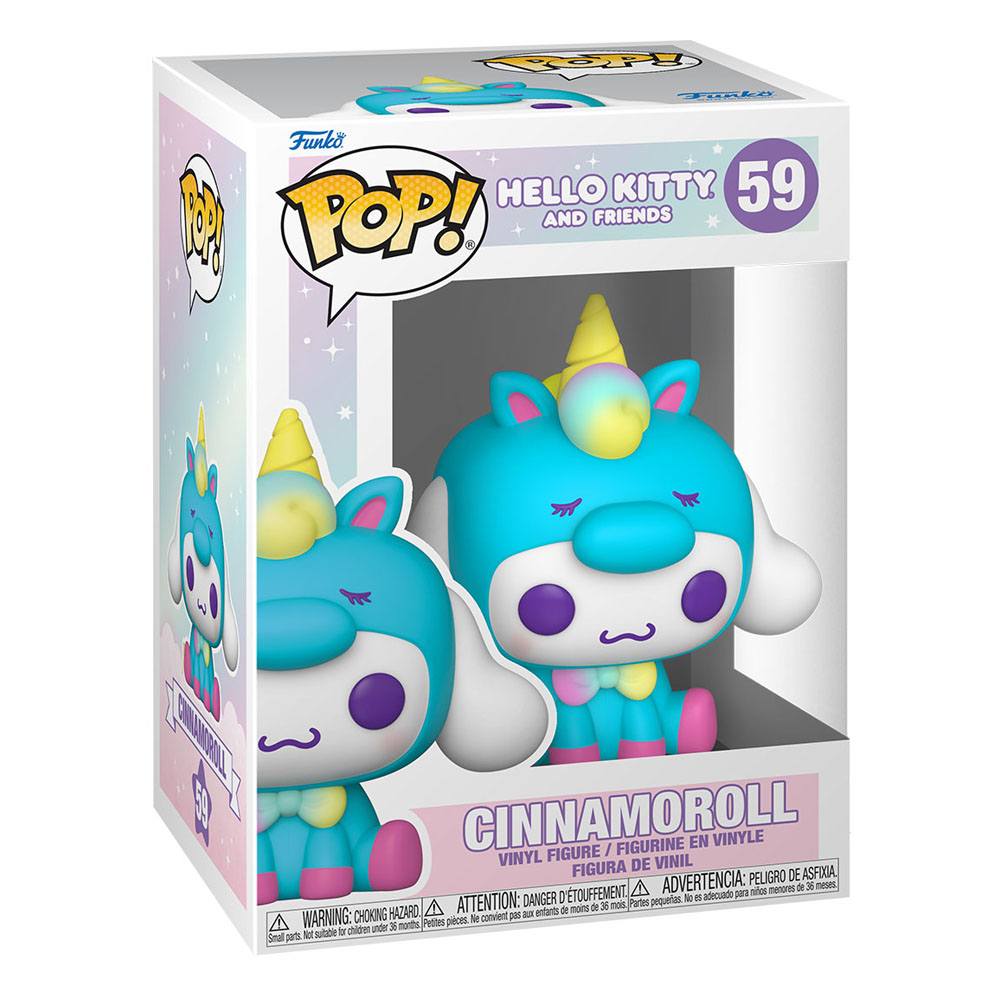 Hello Kitty and Friends Figura POP! Sanrio Vinyl Cinnamoroll 9 cm - Z POP Toys