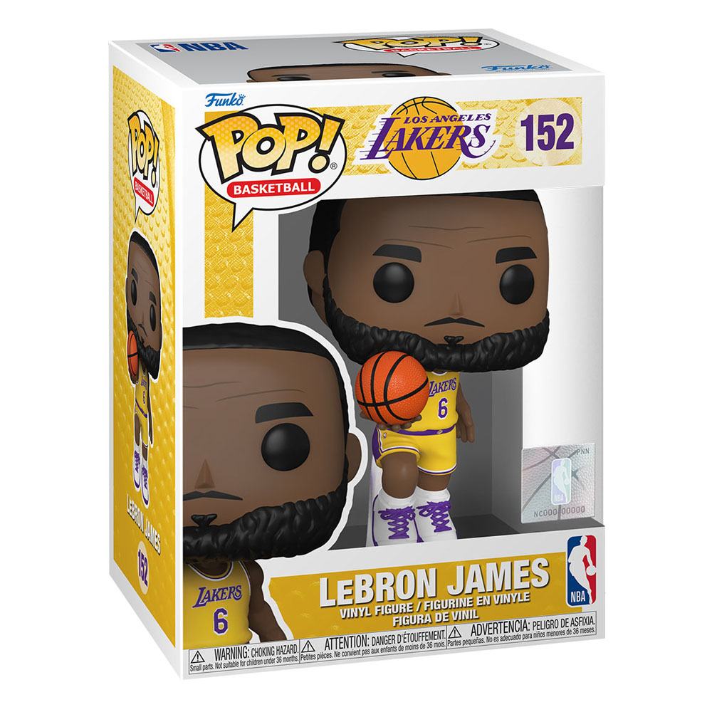NBA POP! Sports Vinyl Figura LeBron James (Lakers) 9 cm - Z POP Toys