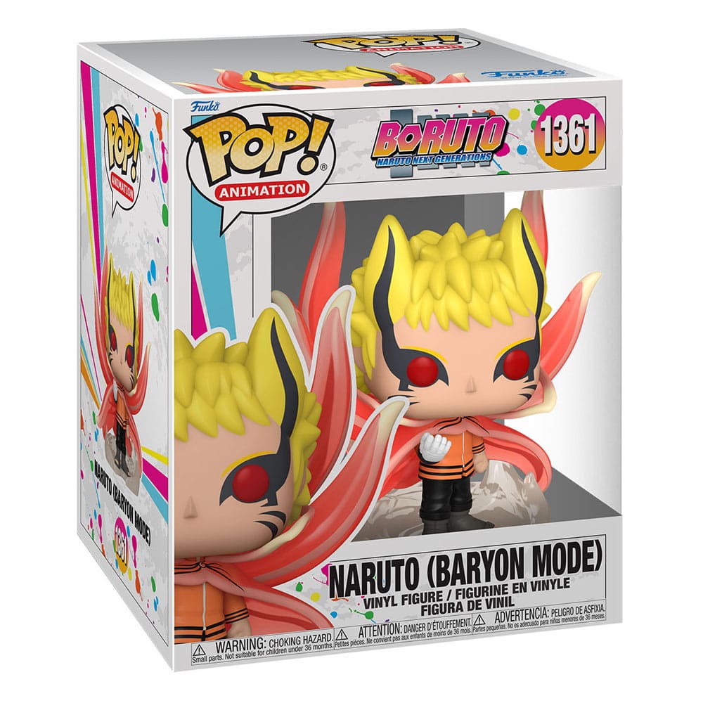 Boruto - Naruto Next Generations Super Sized POP! Vinyl Figura Baryon Naruto 15 cm