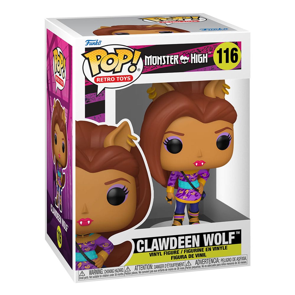 Monster High POP! Vinyl Figura Clawdeen 9 cm