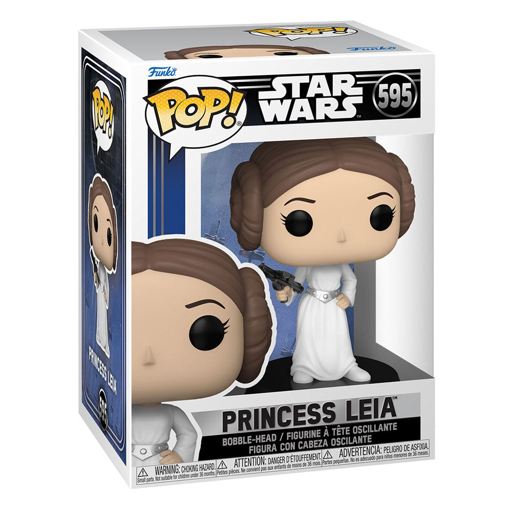 Star Wars New Classics POP! Star Wars Vinyl Figura Leia 9 cm