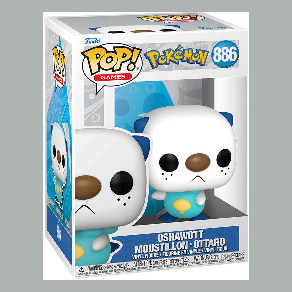 Pokemon POP! Games Vinyl Figura Oshawott (EMEA) 9 cm