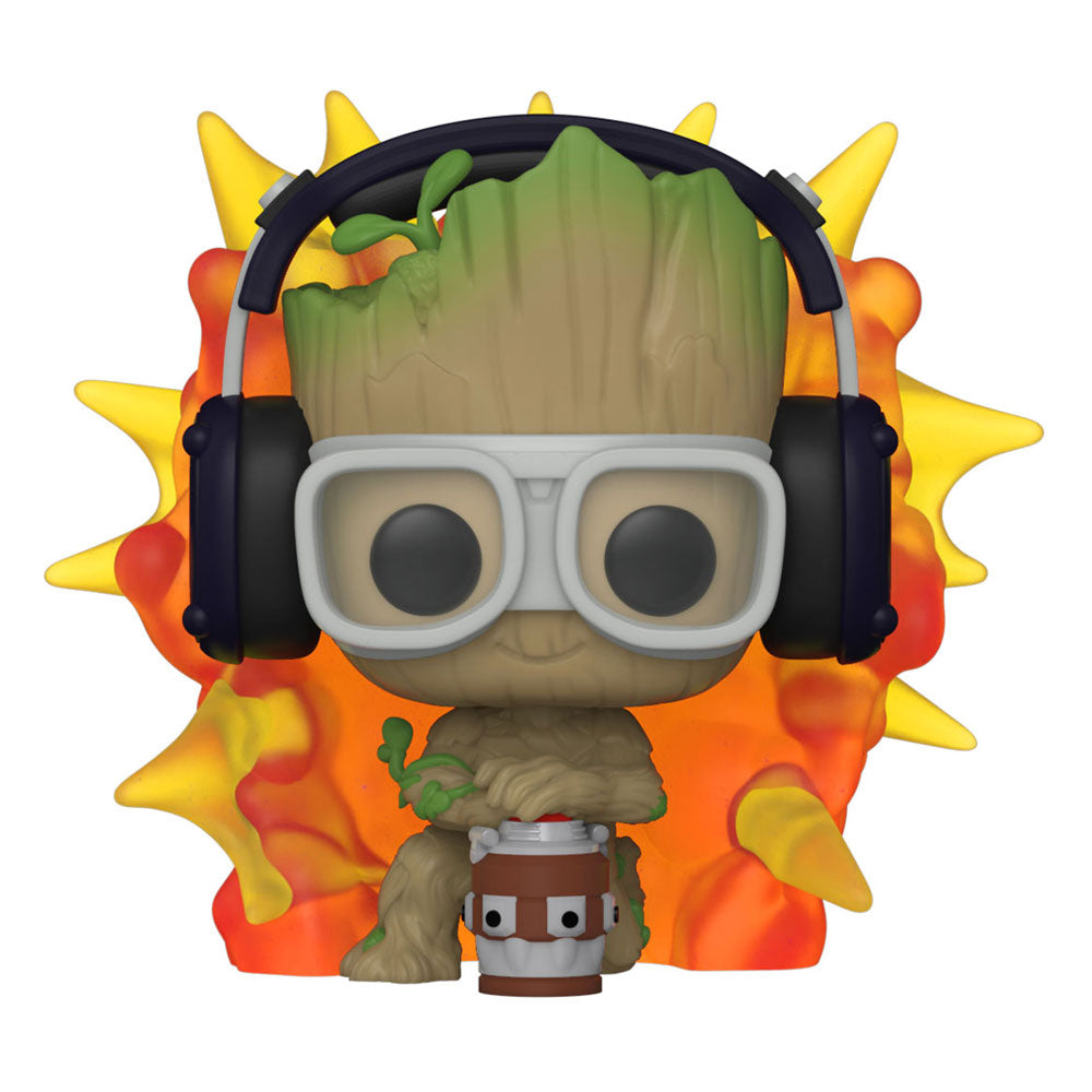 Yo soy Groot POP! Vinyl Figura Groot w/ detonator 9 cm - Z POP Toys