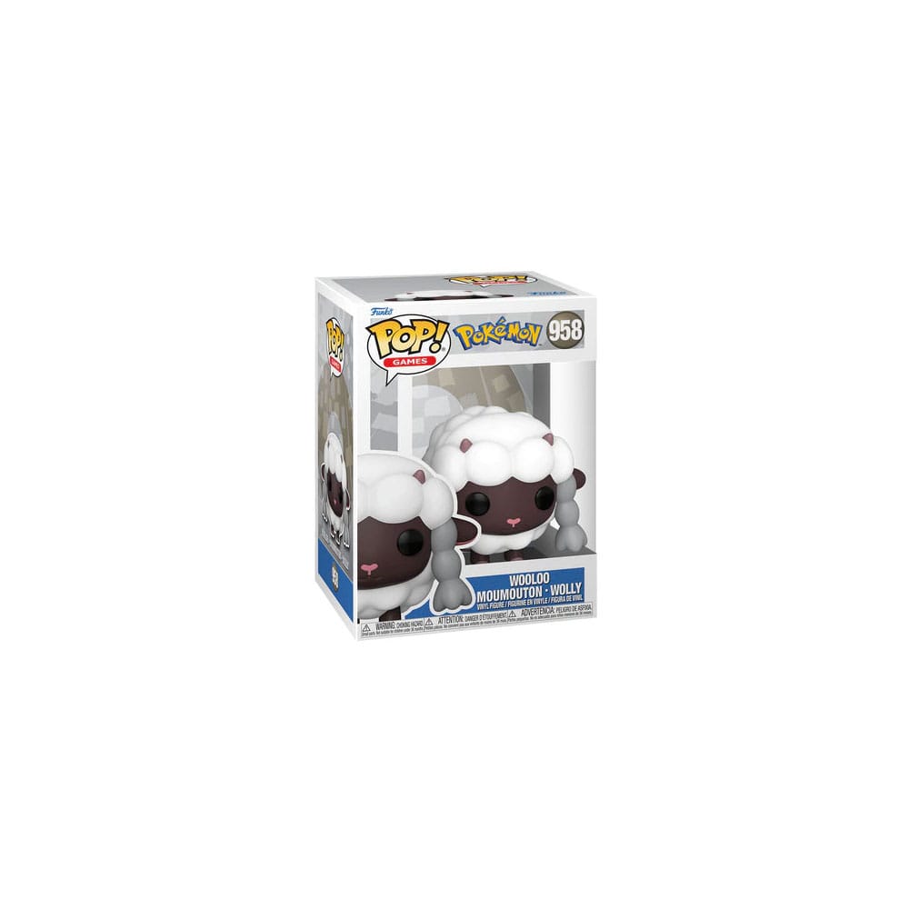Pokemon POP! Games Vinyl Figura Wooloo (EMEA) 9 cm