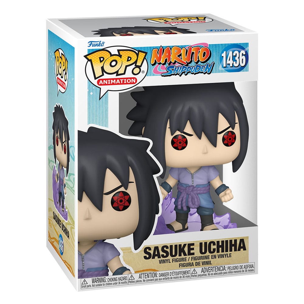 Naruto Pop! Animation Vinyl Figura Sasuke (First Susano'o) 9 cm - Z POP Toys