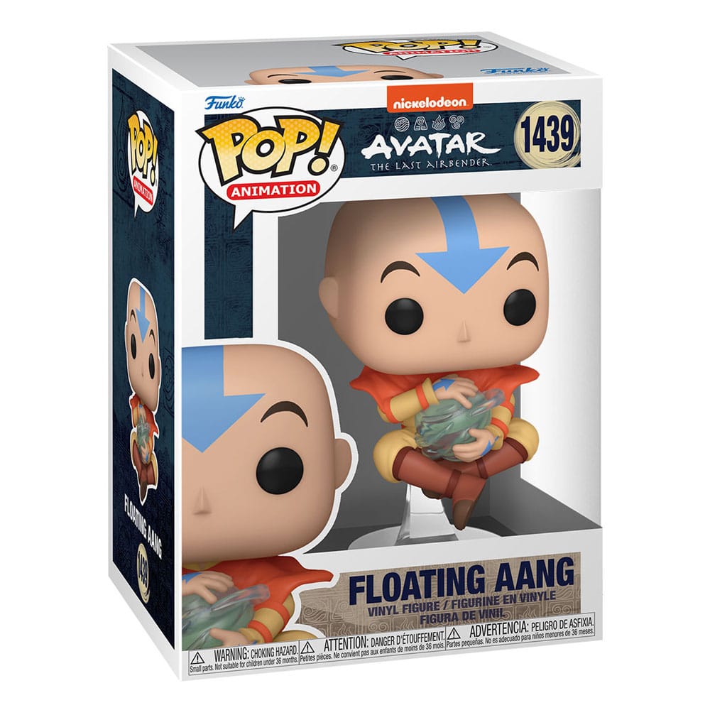 Avatar: la leyenda de Aang Figura POP! Animation Vinyl Aang Floating 9 cm