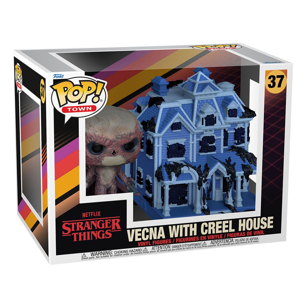 Stranger Things POP! Town Vinyl Figura Vecna with Creel House 9 cm