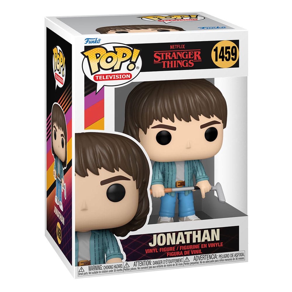 Stranger Things POP! TV Vinyl Figura Jonathan with Golf Club 9 cm - Z POP Toys