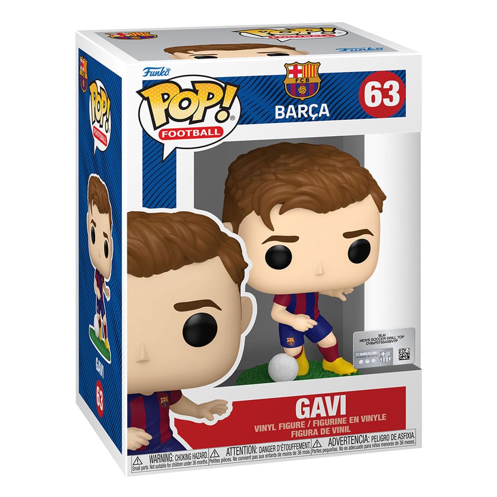 EFL POP! Football Vinyl Figura Barcelona - Gavi 9 cm - Z POP Toys