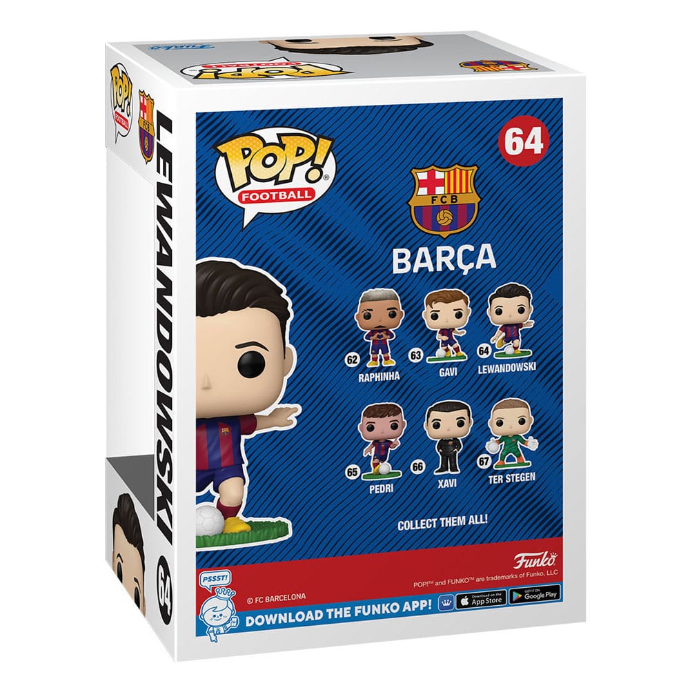 EFL POP! Football Vinyl Figura Barcelona - Lewandowski 9 cm