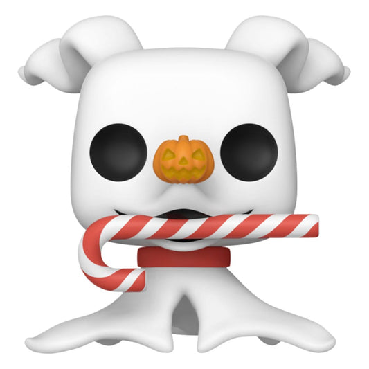 Pesadilla antes de Navidad 30th Figura POP! Disney Vinyl Zero w/Candy Cane 9 cm