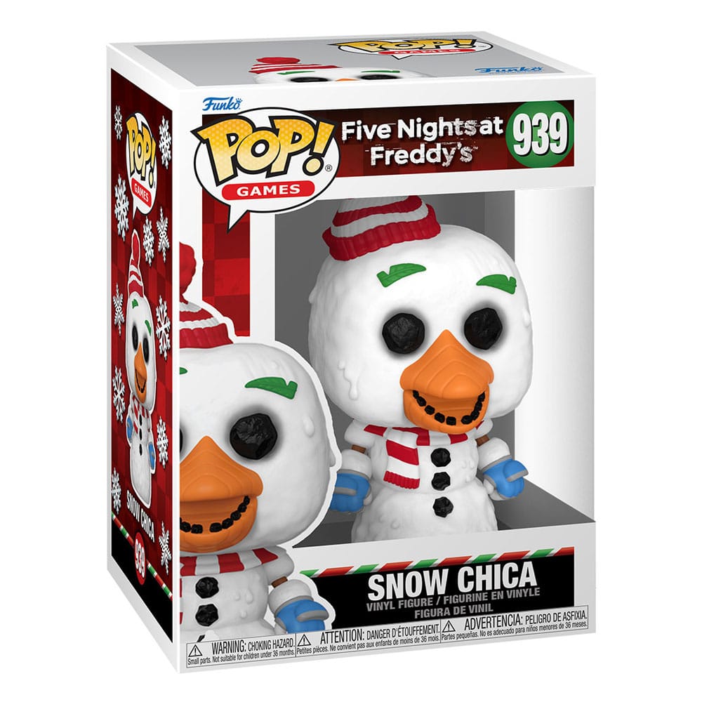 Five Nights at Freddy's Figura POP! Games Vinyl Holiday Chica 9 cm