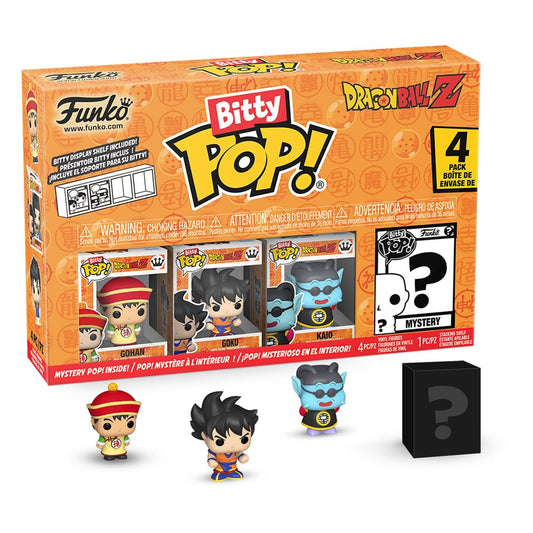 Dragon Ball Pack de 4 Figuras Bitty POP! Vinyl Series 1 2,5 cm