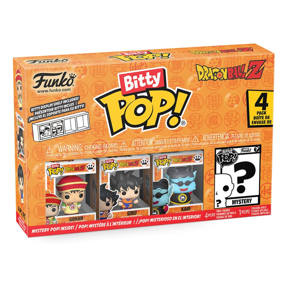 Dragon Ball Pack de 4 Figuras Bitty POP! Vinyl Series 1 2,5 cm