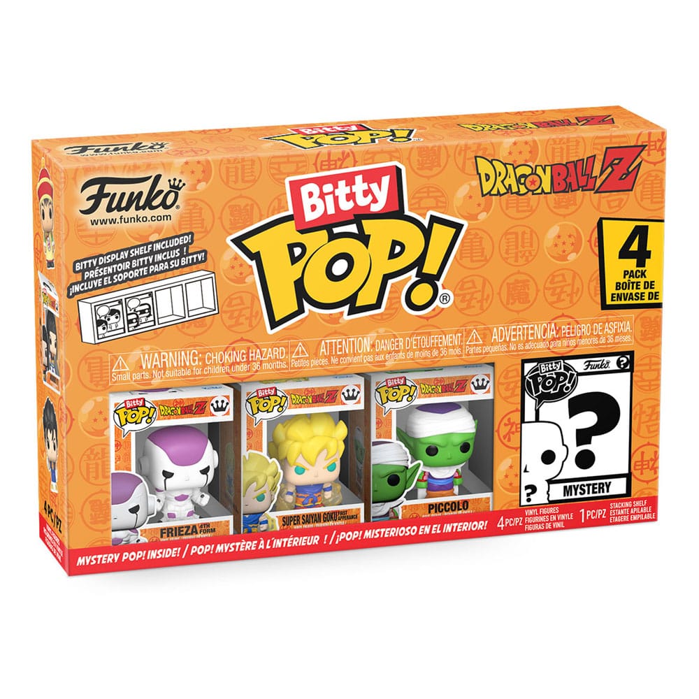 Dragon Ball Pack de 4 Figuras Bitty POP! Vinyl Series 4 2,5 cm