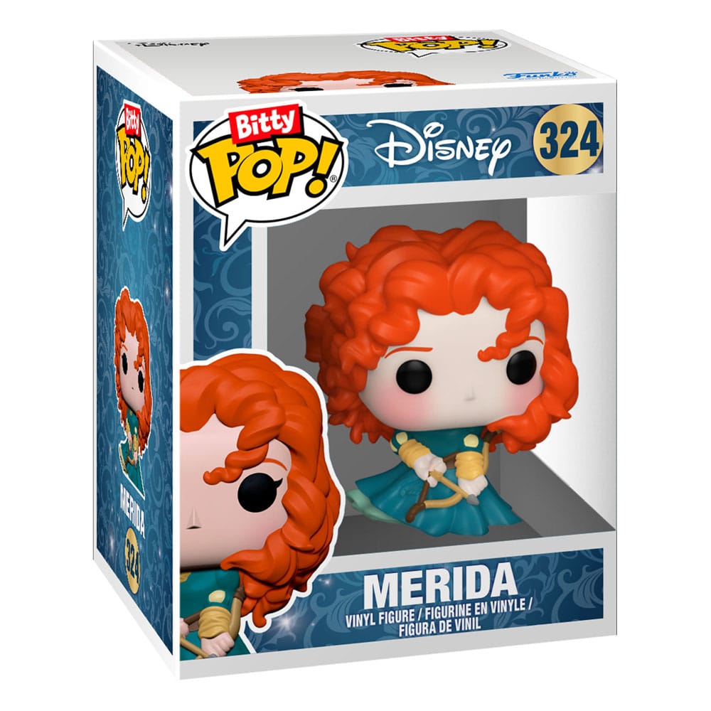 Disney Princesses Pack de 4 Figuras Bitty POP! Vinyl Rapunzel 2,5 cm