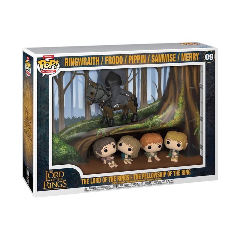 El Señor de los Anillos POP Moments Deluxe Vinyl Figuras The Fellowship OTR 9 cm - Z POP Toys