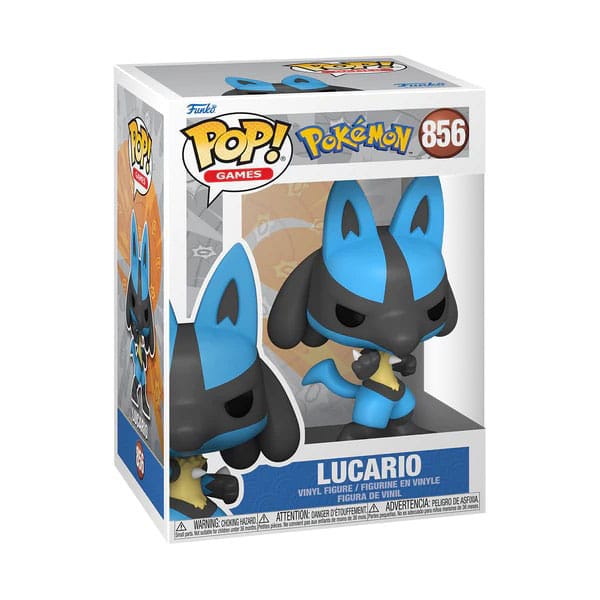 Pokémon POP! Games Vinyl Figura Lucario(EMEA) 9 cm