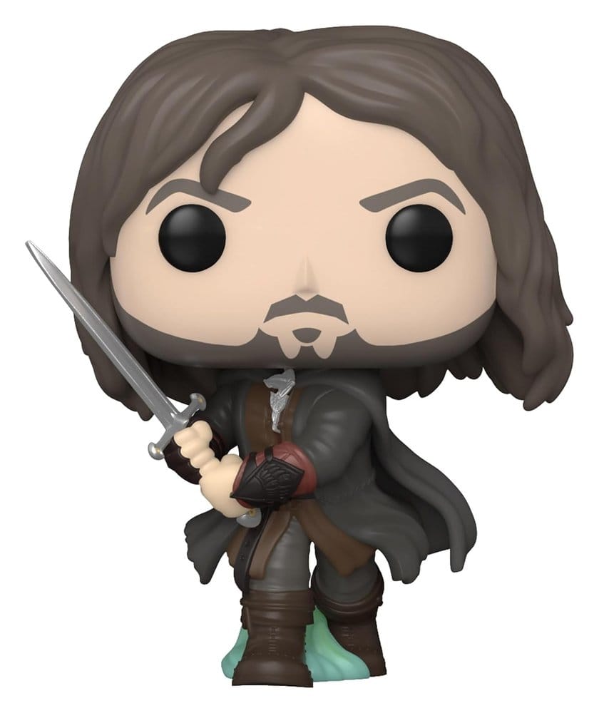 El Señor de los Anillos POP! Movies Vinyl Figuren Aragorn(Army of the Dead) 9 cm