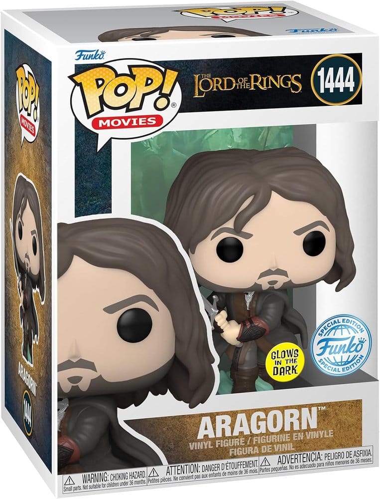El Señor de los Anillos POP! Movies Vinyl Figuren Aragorn(Army of the Dead) 9 cm