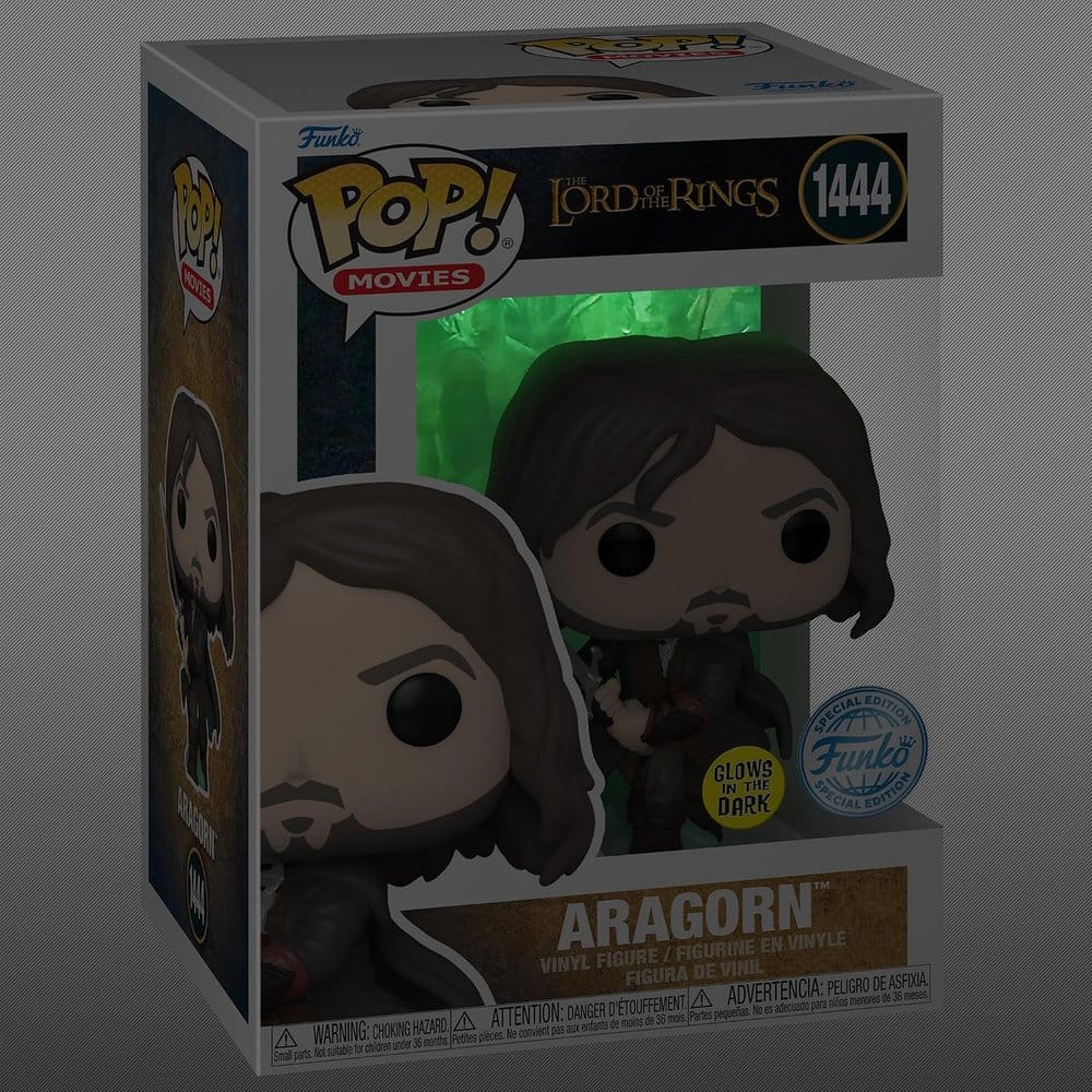 El Señor de los Anillos POP! Movies Vinyl Figuren Aragorn(Army of the Dead) 9 cm