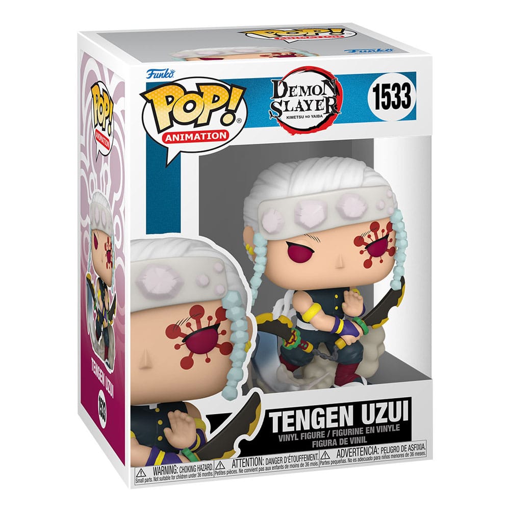 Demon Slayer: Kimetsu no Yaiba Figura POP! Animation Tengen w/CH(MT) 9 cm Surtido (6)