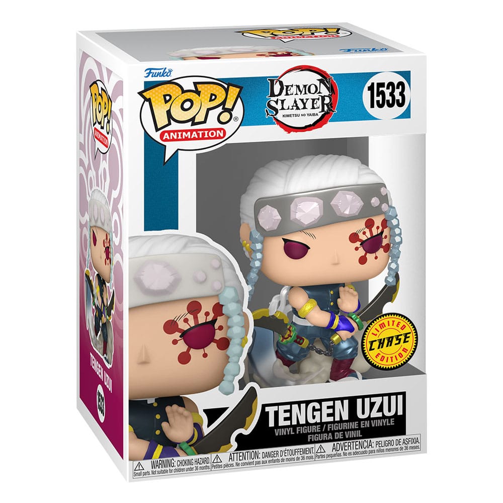 Demon Slayer: Kimetsu no Yaiba Figura POP! Animation Tengen w/CH(MT) 9 cm Surtido (6)