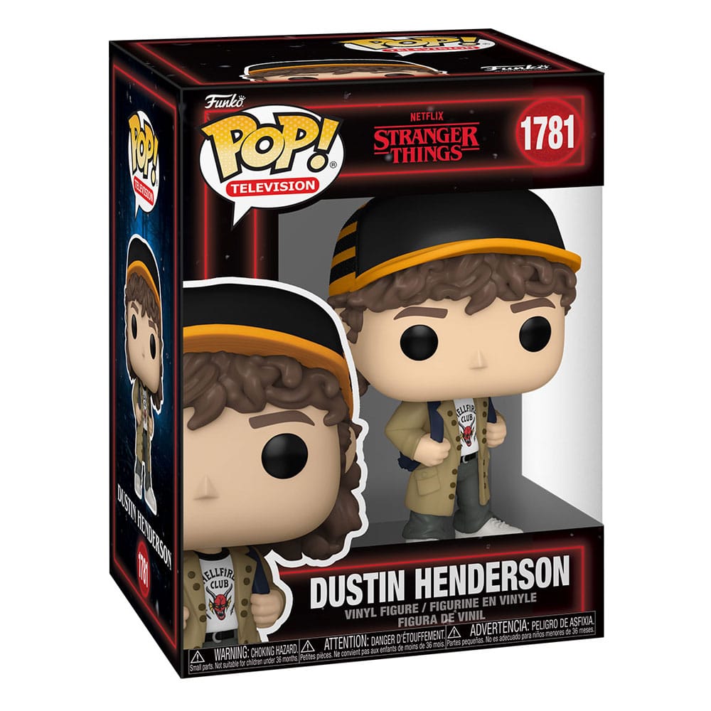 Stranger Things POP! Television Vinyl Figuren Dustin Henderson 9 cm - Z POP Toys
